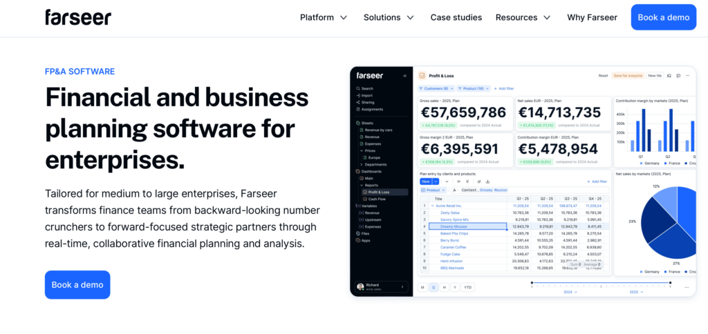 FP&A software Farseer